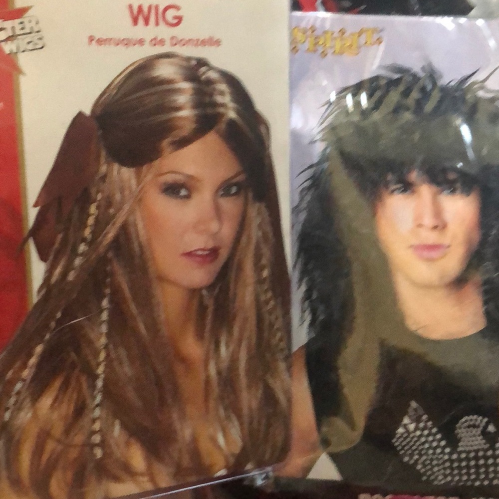Halloween costume Wigs $10 for both